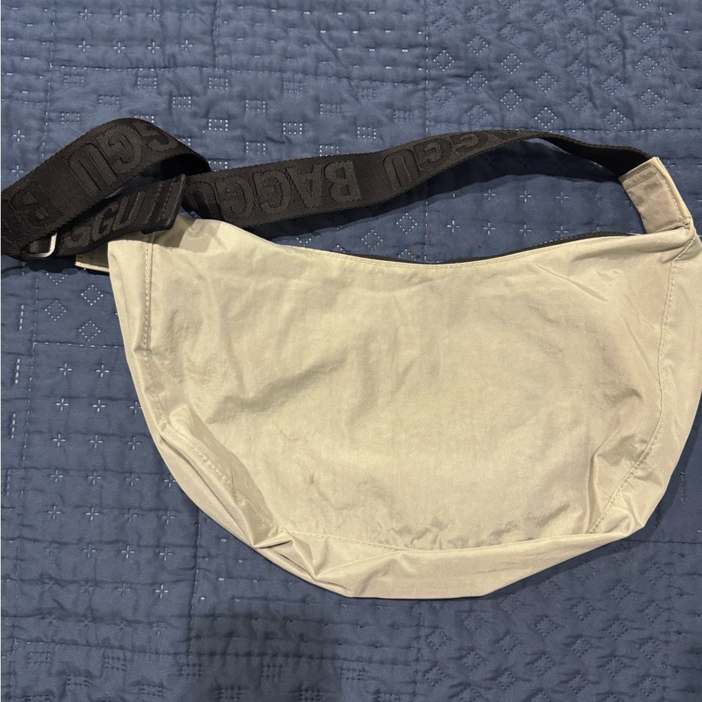 Medium Nylon Crescent Bag
